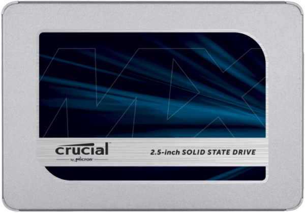 Crucial MX500 500GB SATA 2.5-inch 7mm (with 9.5mm adapter) Internal SSD - CT500MX500SSD1