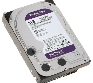 WD Purple Surveillance Hard Drive – 6 TB WD63PURZ