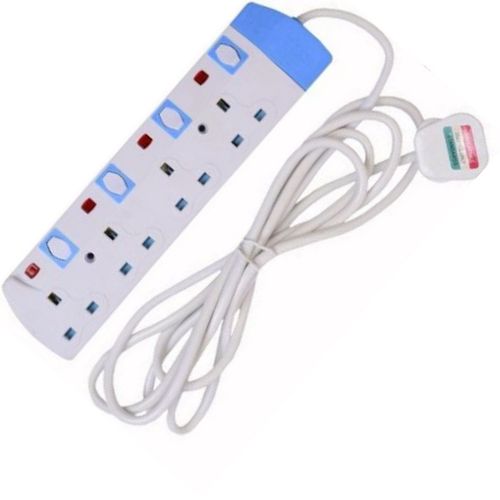 Saffron Power Socket 4-Say Extension